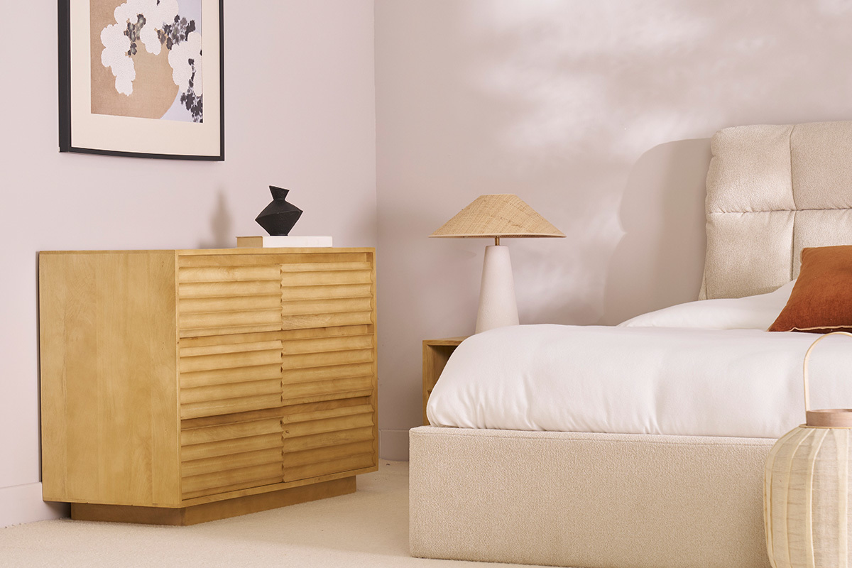 commode en bois manguier massif 6 tiroirs l110 matcha commode en bois manguier massif 6 tiroirs l110 matcha