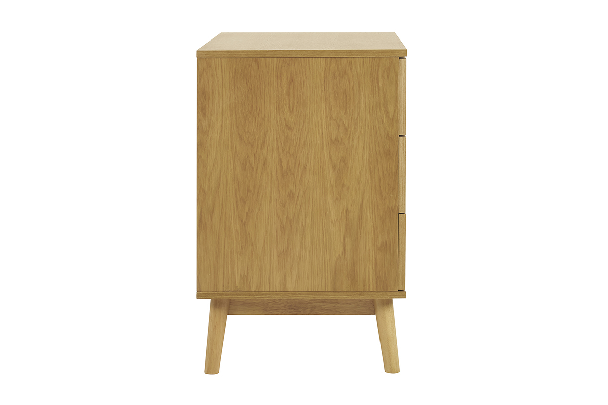 commode scandinave bois clair chêne 3 tiroirs l90 cm felix commode scandinave bois clair chêne 3 tiroirs l90 cm felix