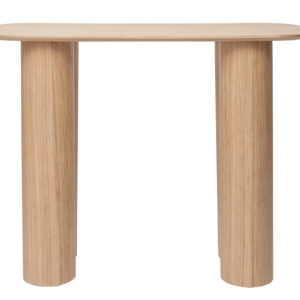 console design en bois clair l100 cm foleen